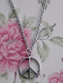 Ketting "Small Peace" met klein peace teken