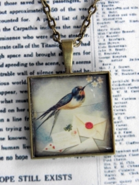 The Square Bird Collection "Don`t Swallow The Mail"