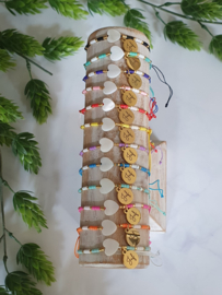 Cadeautje voor Juf "Liefde Voor De Juf" - Keuze Uit Veel Kleuren En Kaartjes