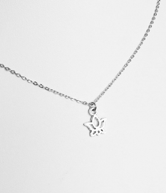 Subtiele Ketting "Little Lotus"