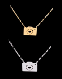 Camera Ketting "Photographer" Stainless Steel