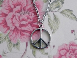 Ketting "Small Peace" met klein peace teken