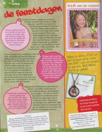 Winactie in meidenblad "For Girls Only"