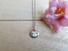 Sneeuwpop Ketting "Snowman"