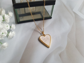 Hart Ketting "Shell Heart" Stainless Steel