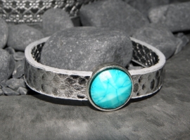 Slider Armband "Turquoise Snake"