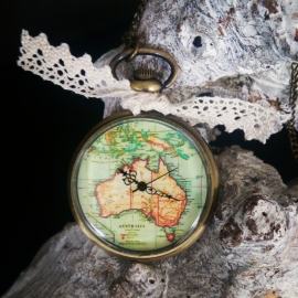 Ketting met Zakhorloge "Australia"