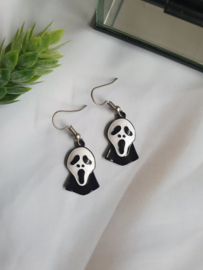 Halloween Oorbellen "Scream"