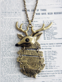 Ketting "Oh My Deer" met Hert