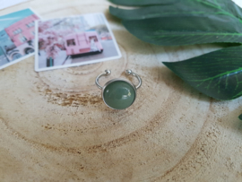 Ring "Aventurine" Stainless Steel