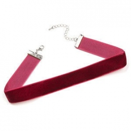 Choker ketting "Red Velvet"