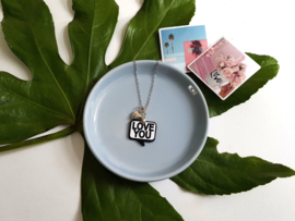 Vriendschaps Ketting "I Love You Sign"