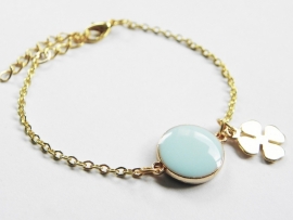 Lucky Armband "Turquoise Sky"