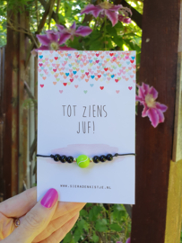 Cadeautje voor de leerkracht "De Ballen!" Keuze uit Meerdere Kaartjes