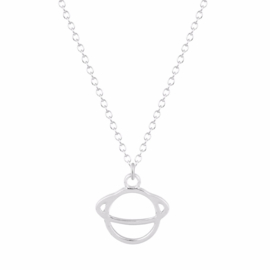 Korte Planeet Ketting "Saturn"