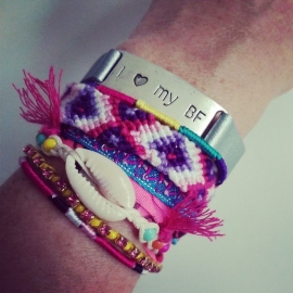 Vriendschaps Armband "I Love My BF"