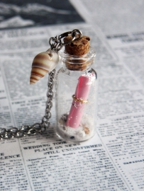 Bottle Ketting "Message In A Bottle"