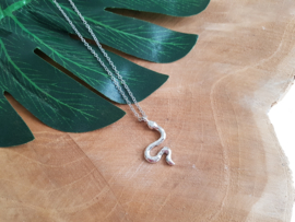 Slang Ketting "Silver Snake"