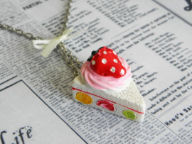 Ketting "A Piece Of Cake" White