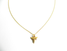 Subtiele Ketting "Shark Tooth"