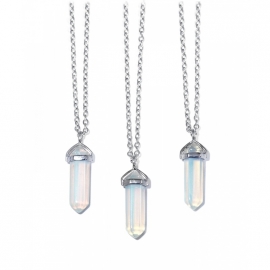 Ketting Met Steen "Opal"