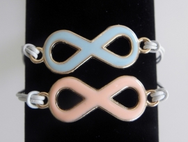 Armband "Pastel Infinity"