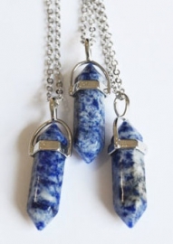 Ketting met Steen "Blue Spot Jasper"