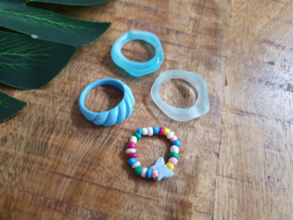 Ringen Set "Blue" 4 Stuks