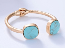 Armband "Turquoise Stones"