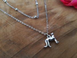 Luipaard Ketting "Small Leopard" met GRATIS extra ketting