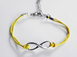 Infinity Armband - Geel