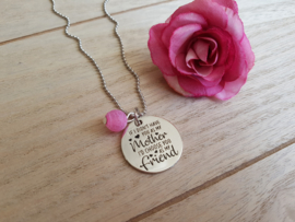 Ketting "Sweet Mom Quote"