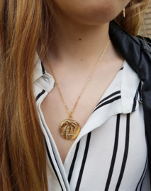 Ketting "Palm Tree Coin"