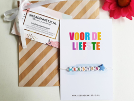 Afscheidscadeau Voor De Meester "Ster" Keuze Uit Meerdere Kaartjes