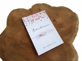 Cadeautje Voor Juf Met Kaartje "Bedankt Lieve Juf"