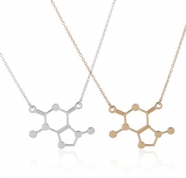 Molecule Ketting "Chocolate"