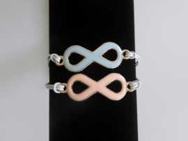 Armband "Pastel Infinity"