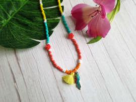 Kinder Ketting "Parrot" Met Papegaai