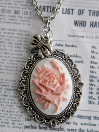 Camee Ketting "Pink Rose"