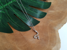 Slang Ketting "Silver Snake"