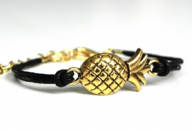 Ananas Armband "Pineapple" Goudkleur