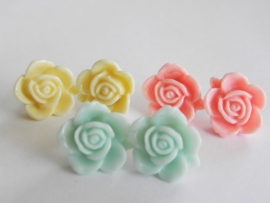 Oorbellen "Pastel Summer Flower"