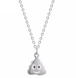 Drol Ketting "I Smell Something" Zilver of Goud - Stainless Steel