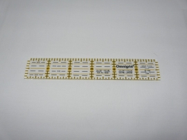 Omnigrid ruler 1" x 6"  INCH