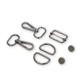Gunmetal - Basic level 4 - 1 inch - STS252B - Sallie Tomato