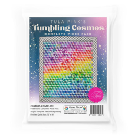 Tumbling Cosmos - Tula Nova  and  more Tula Pink  EPP