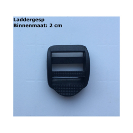 Laddergesp Plastic - Binnenmaat 2,0 cm - 10 stuks