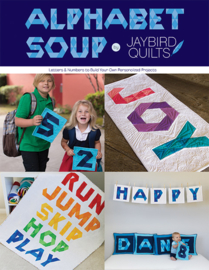 Alphabet Soup - pattern book -Jaybird Quilts -