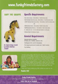 Raff the Giraffe - Funky Friends Factory - patroon