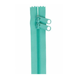 Turquoise - ZIP30-212 - 30 inch rits - By Annie